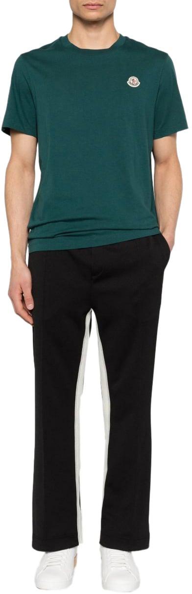 Moncler T-Shirts And Polos Green Groen