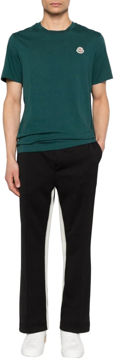 Moncler T-Shirts And Polos Green Groen