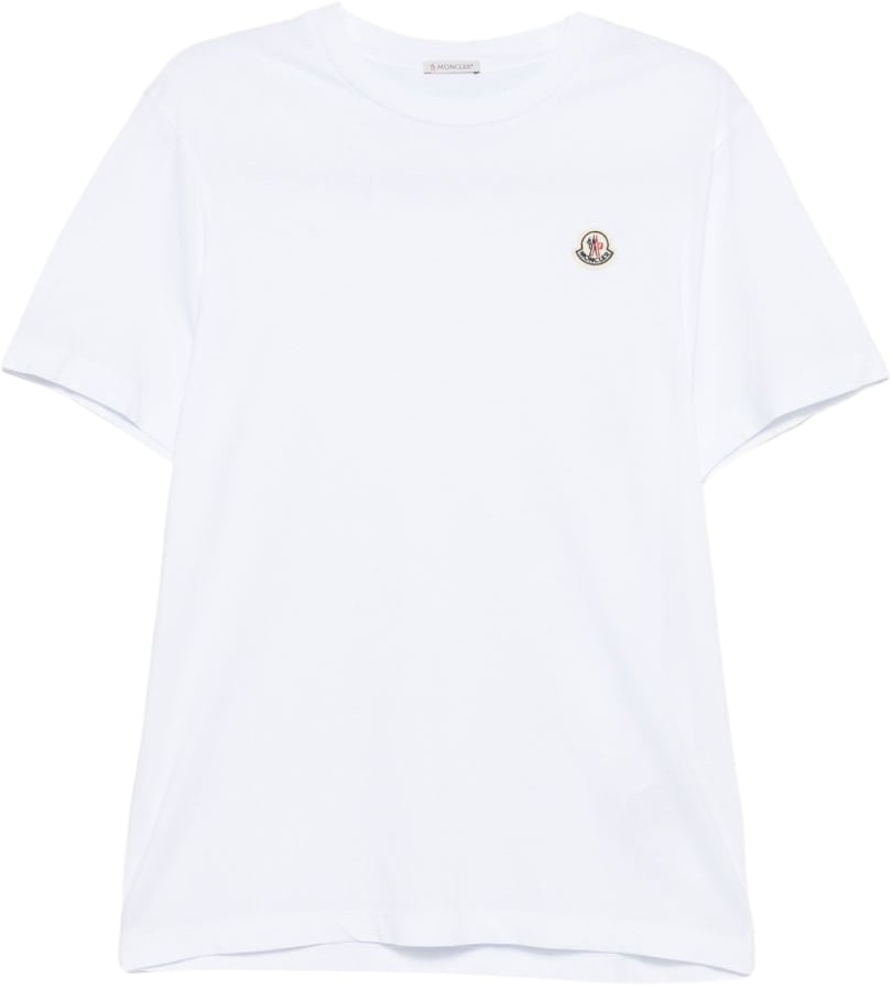 Moncler T-Shirts And Polos White Wit