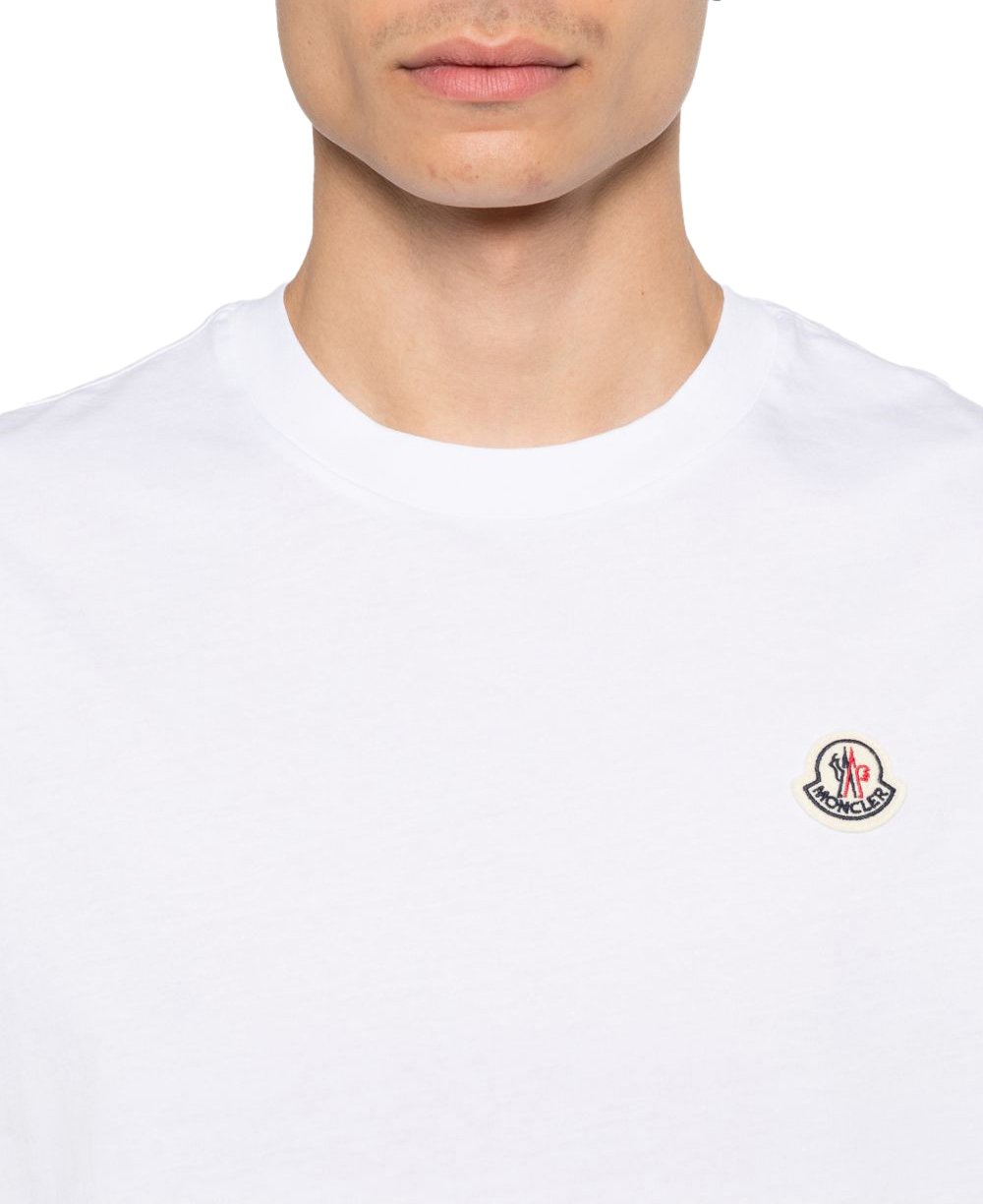 Moncler T-Shirts And Polos White Wit