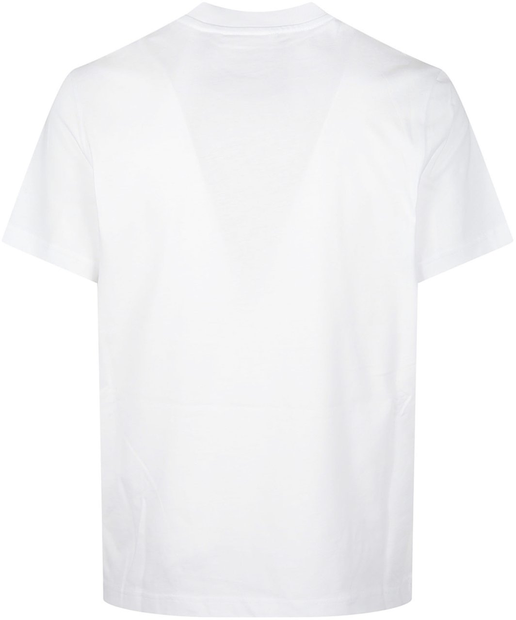 Moncler Logo T-shirt White Wit