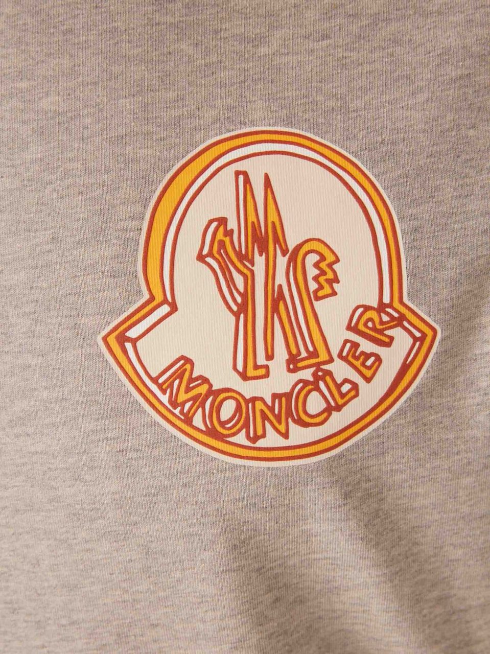 Moncler T-Shirts And Polos Green Lichtgrijs