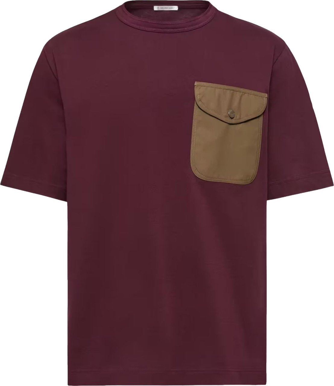 Moncler Heren Ss T-Shirt Rood