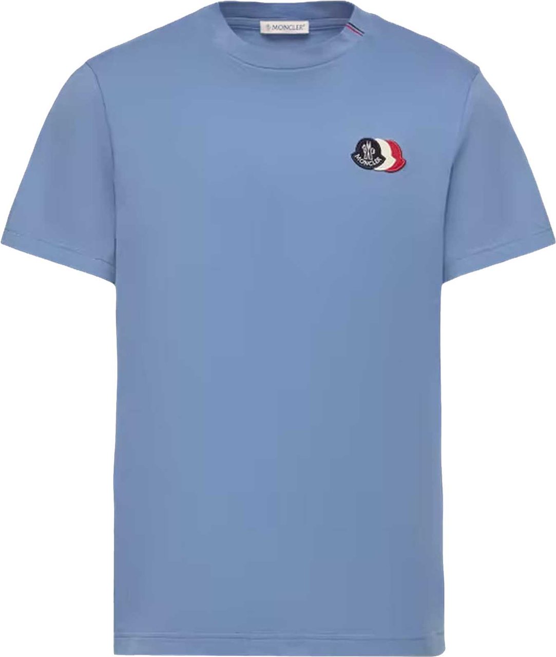 Moncler Heren Ss T-Shirt Blauw