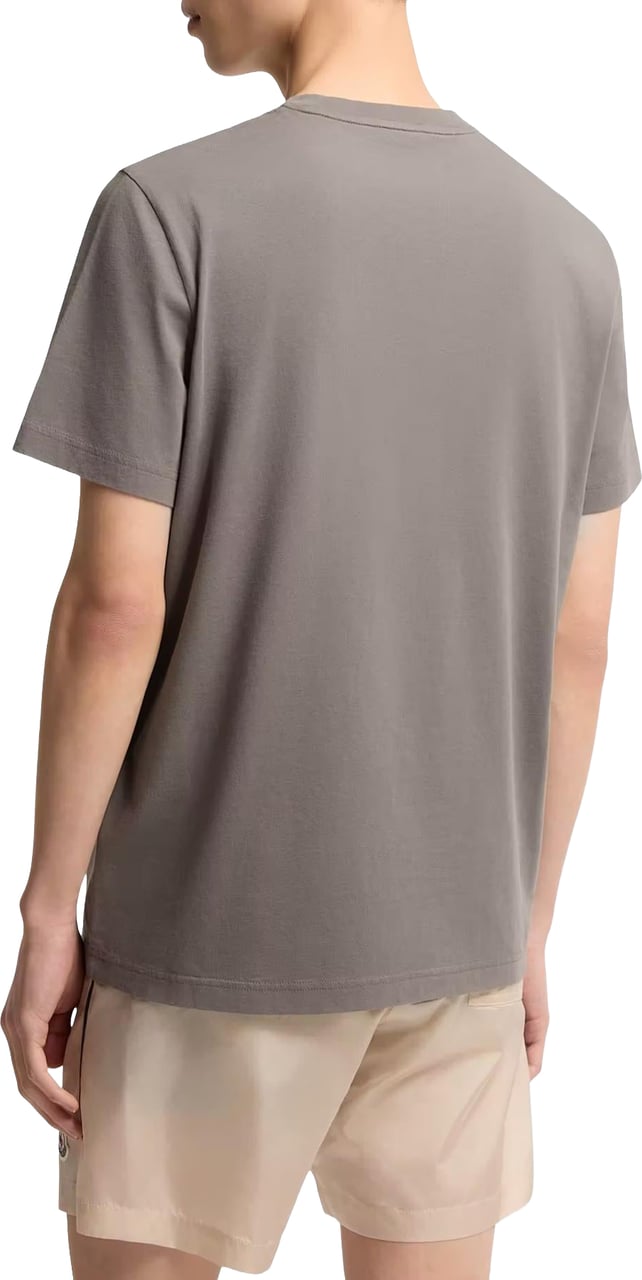 Moncler Heren Ss T-Shirt Grijs
