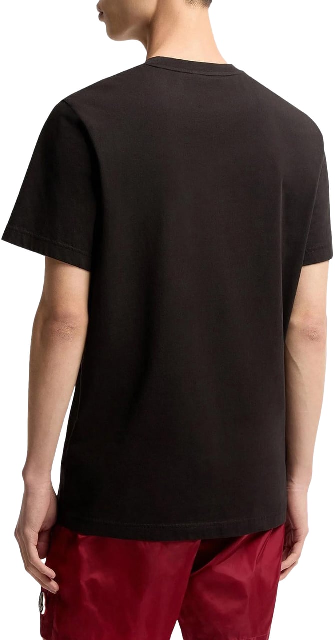 Moncler Heren Ss T-Shirt Zwart
