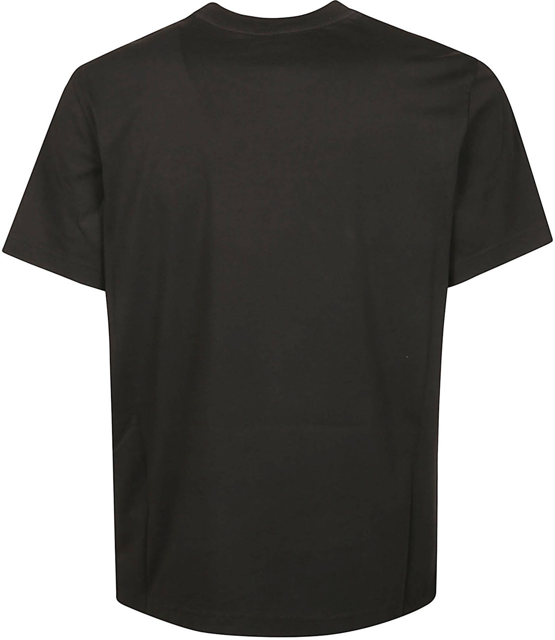 Moncler Embroidered Logo T-shirt Black Zwart