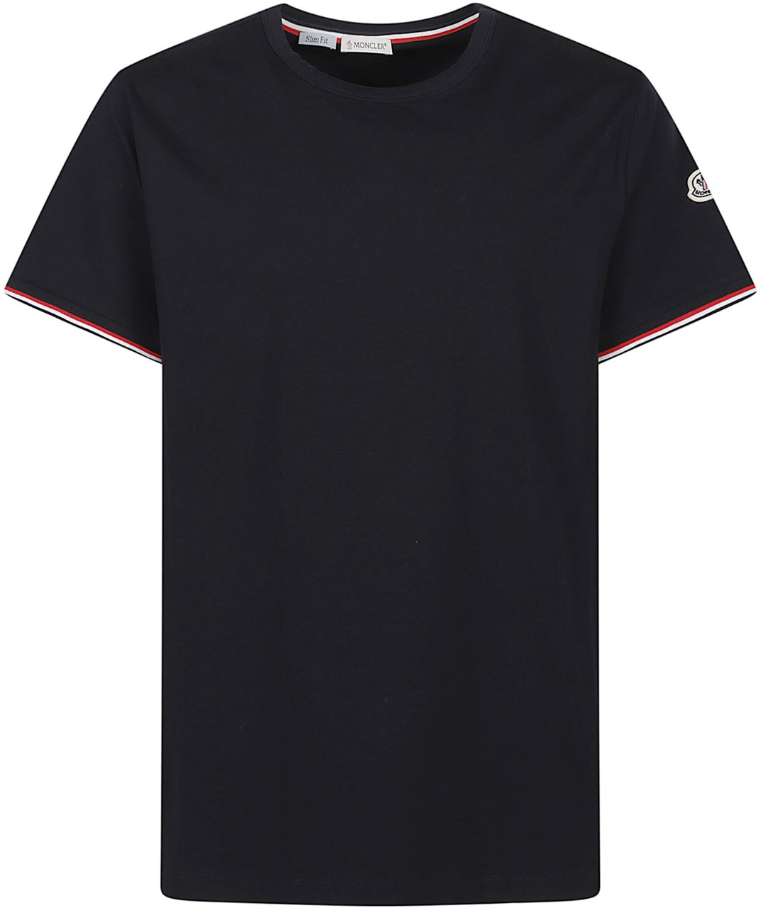 Moncler T-shirt Blue Blauw