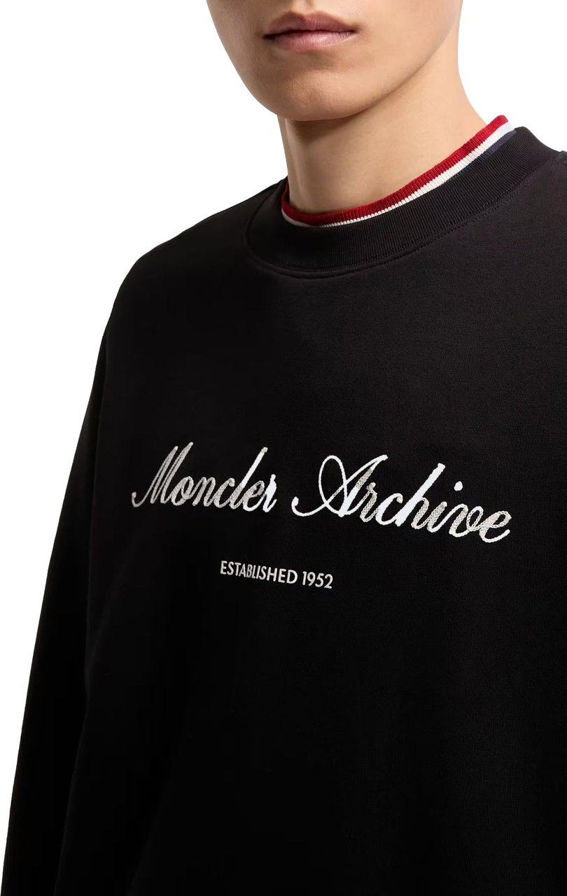 Moncler Heren Sweatshirt Zwart