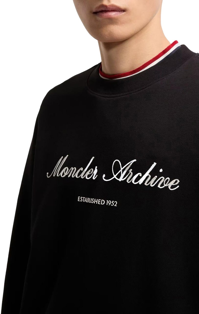 Moncler Heren Sweatshirt Zwart