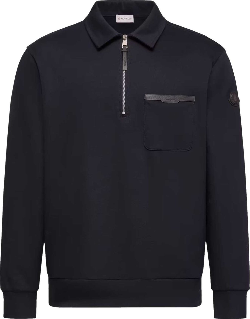 Moncler Heren Zip Up Cardigan jas Blauw