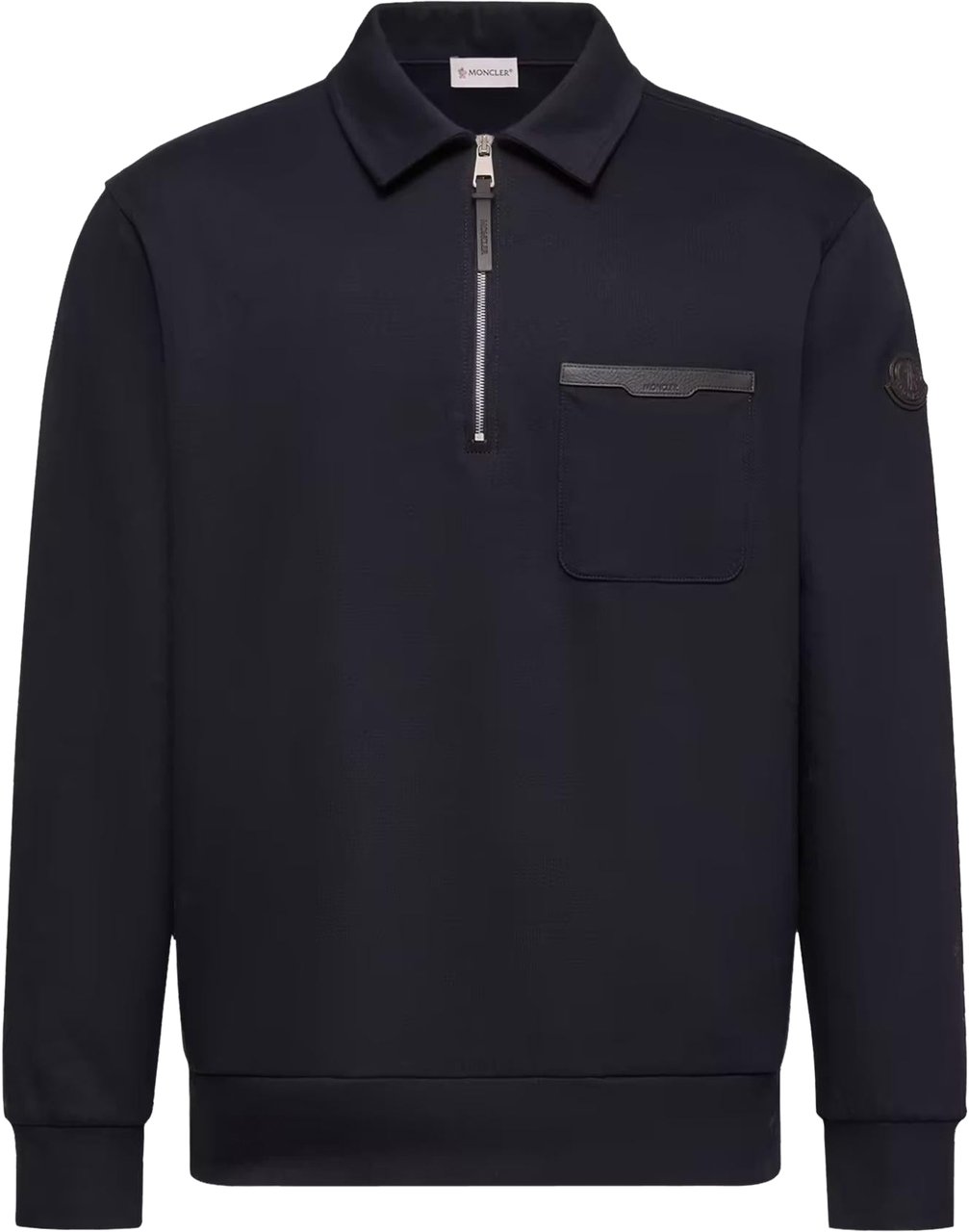 Moncler Heren Zip Up Cardigan Blauw