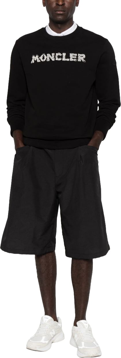 Moncler Sweaters Black Zwart