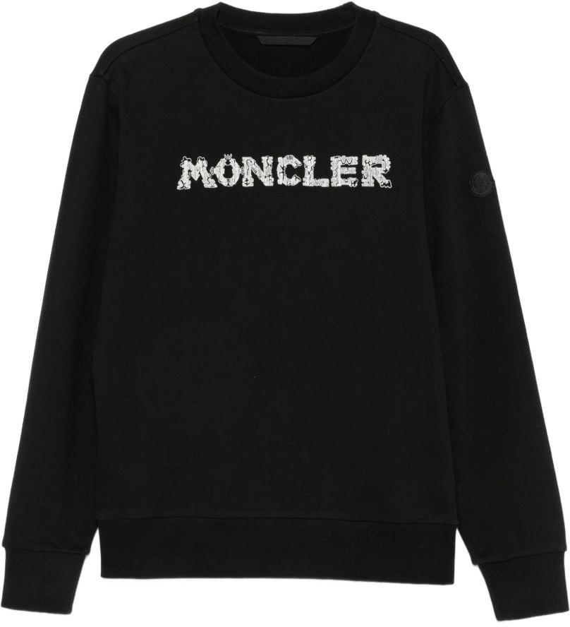 Moncler Sweaters Black Zwart