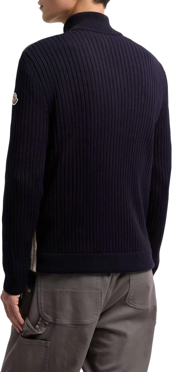 Moncler Heren Cardigan Blauw