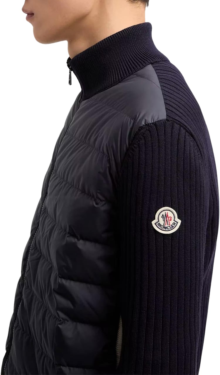 Moncler Heren Cardigan Blauw