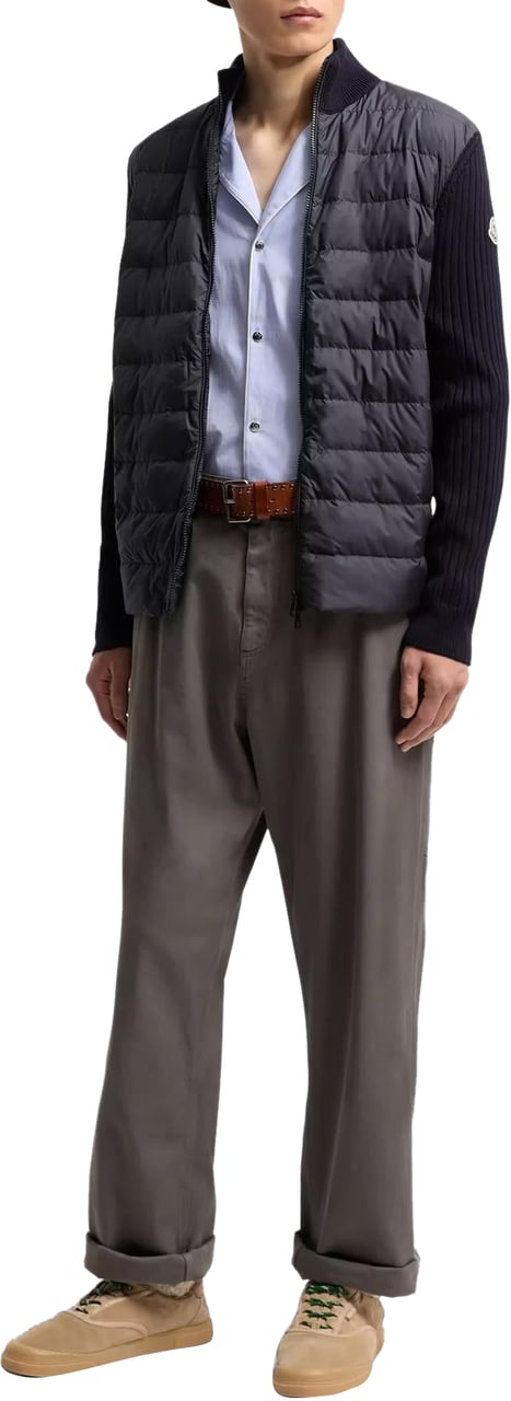 Moncler Heren Cardigan Blauw