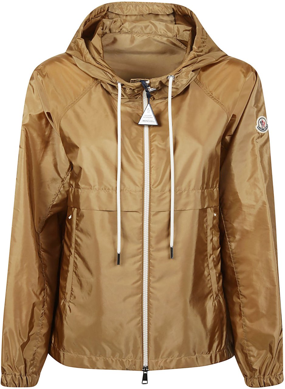 Moncler Coquelicot Windbreaker Brown Bruin