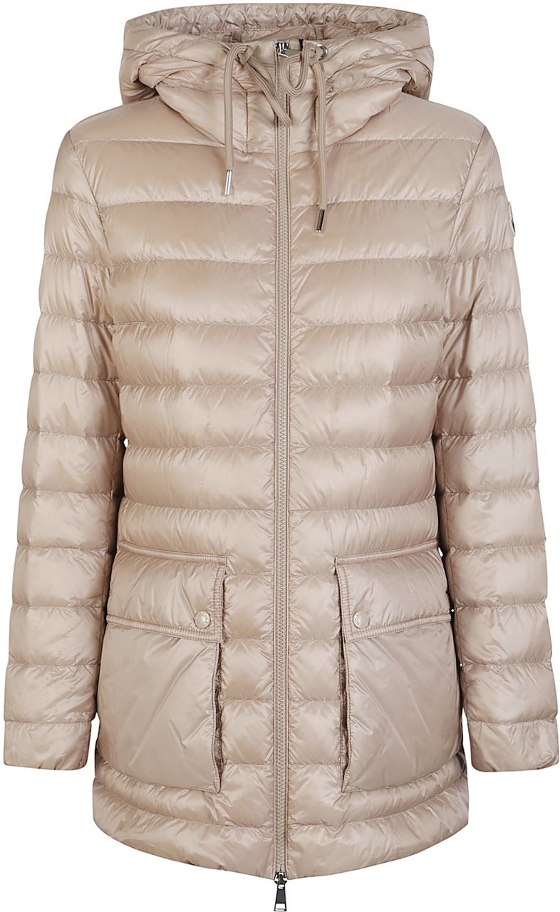 Moncler Jasmin Down Jacket Brown Bruin
