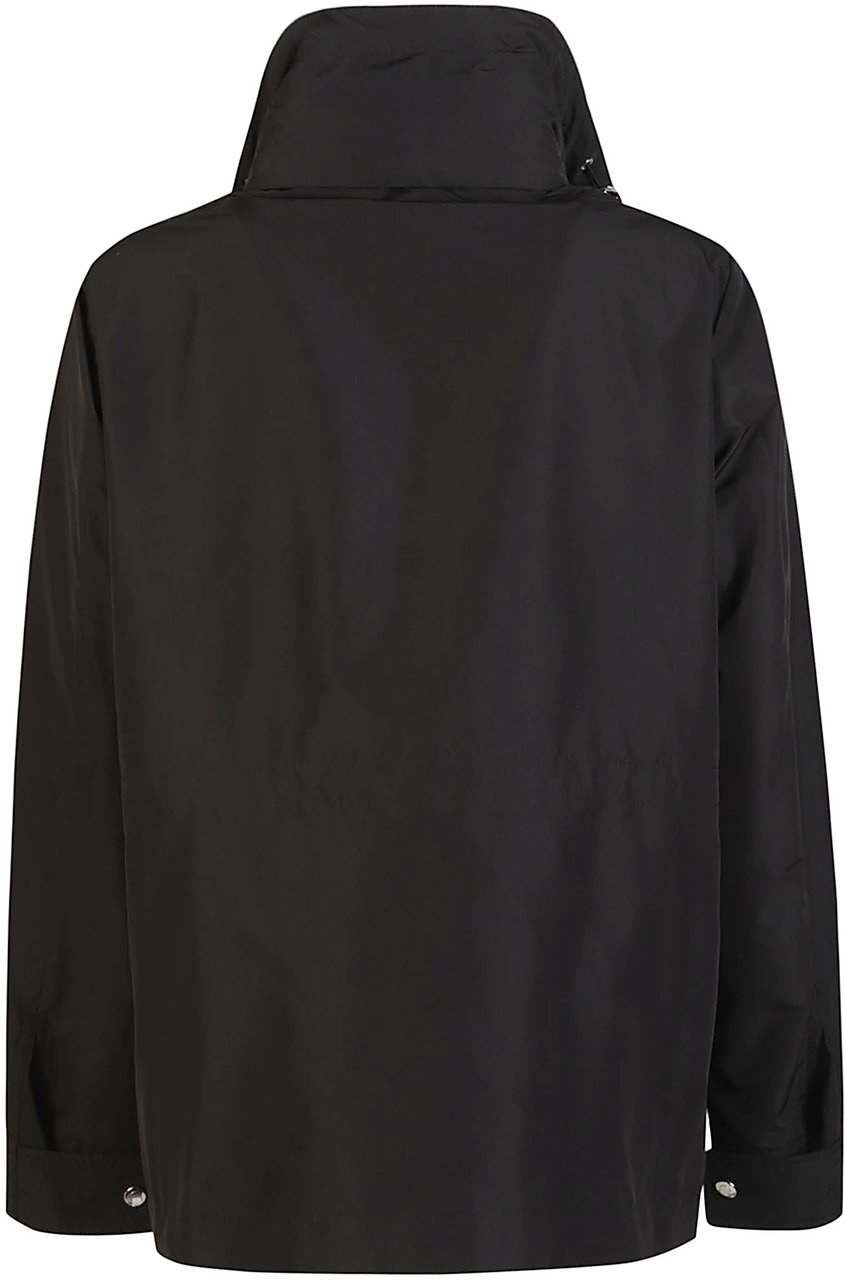 Moncler Enette Short Parka Black Zwart