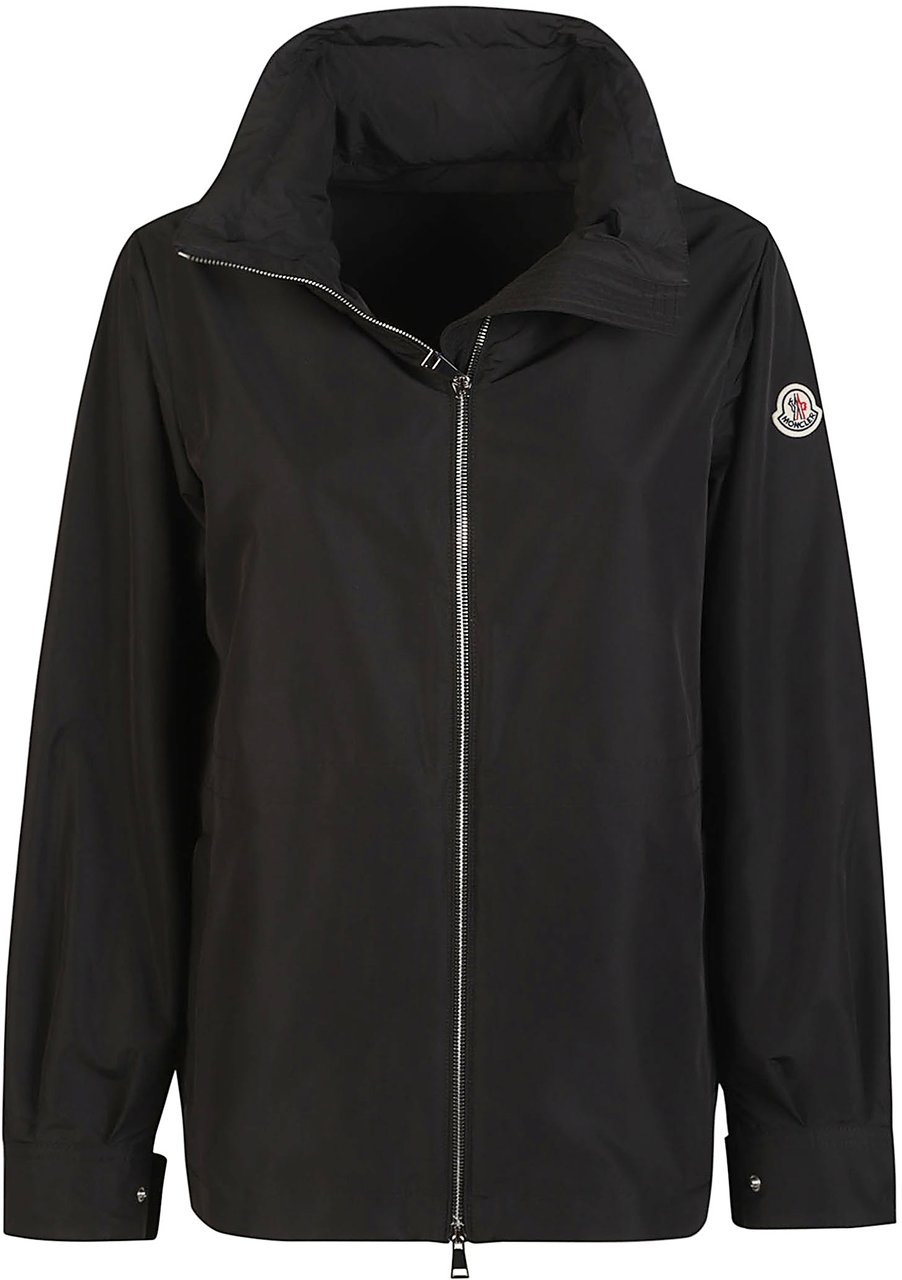 Moncler Enette Short Parka Black Zwart