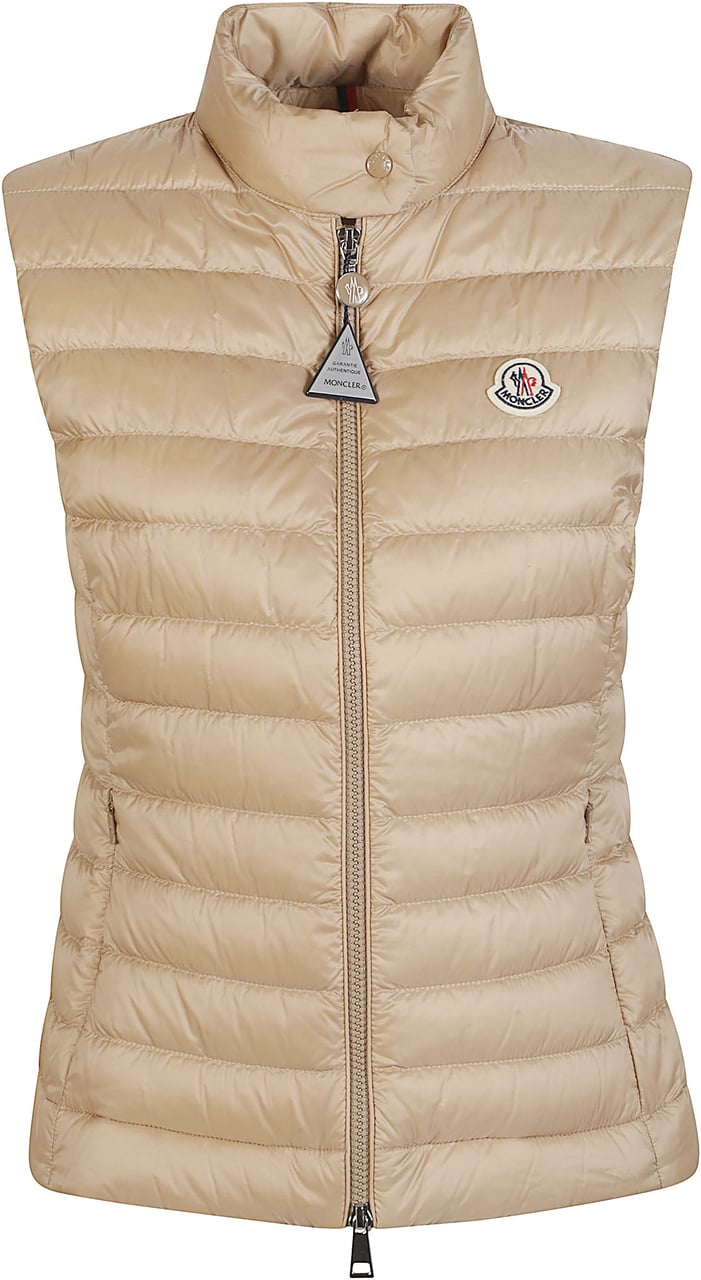 Moncler Igens Vest Brown Bruin