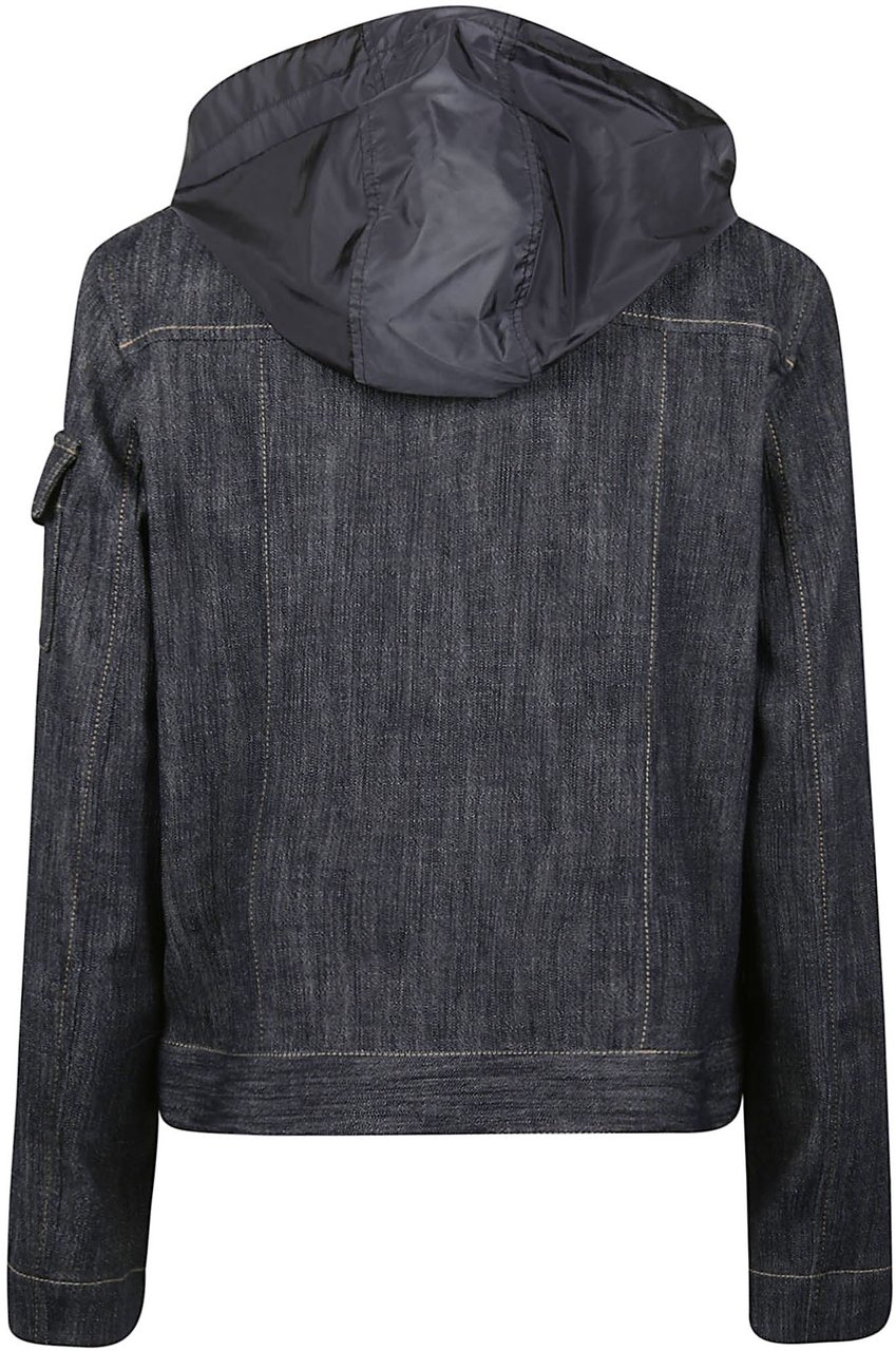 Moncler Diervilla Double Breasted Jacket Blue Blauw