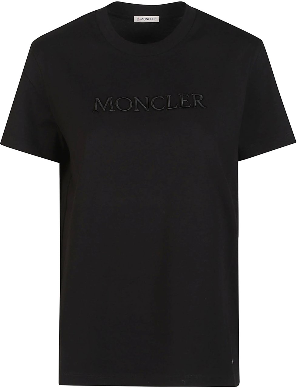 Moncler Logo T-shirt Black Zwart