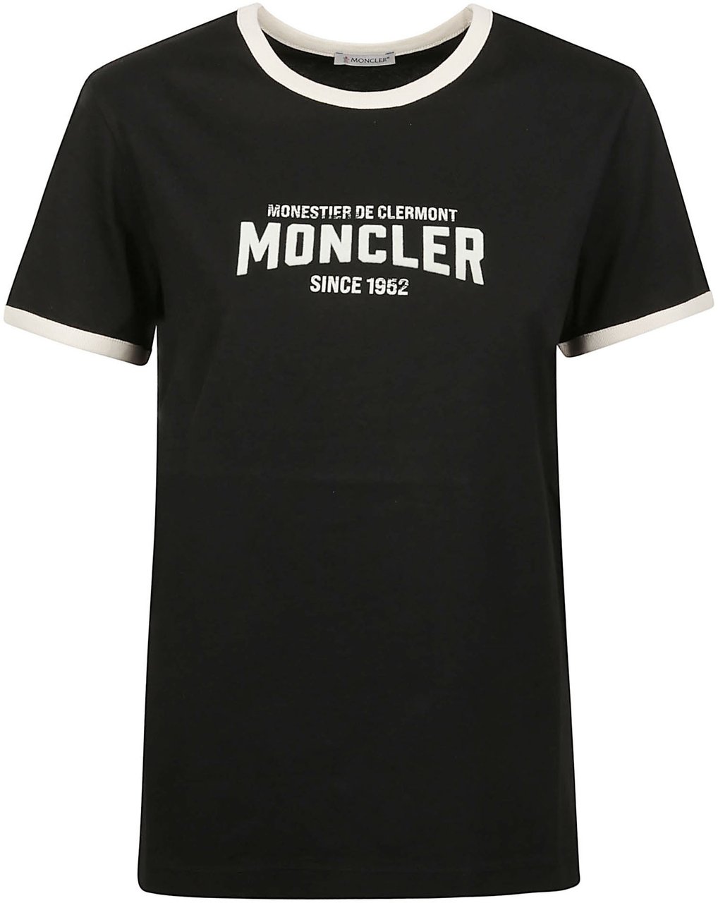 Moncler Logo T-shirt Black Zwart