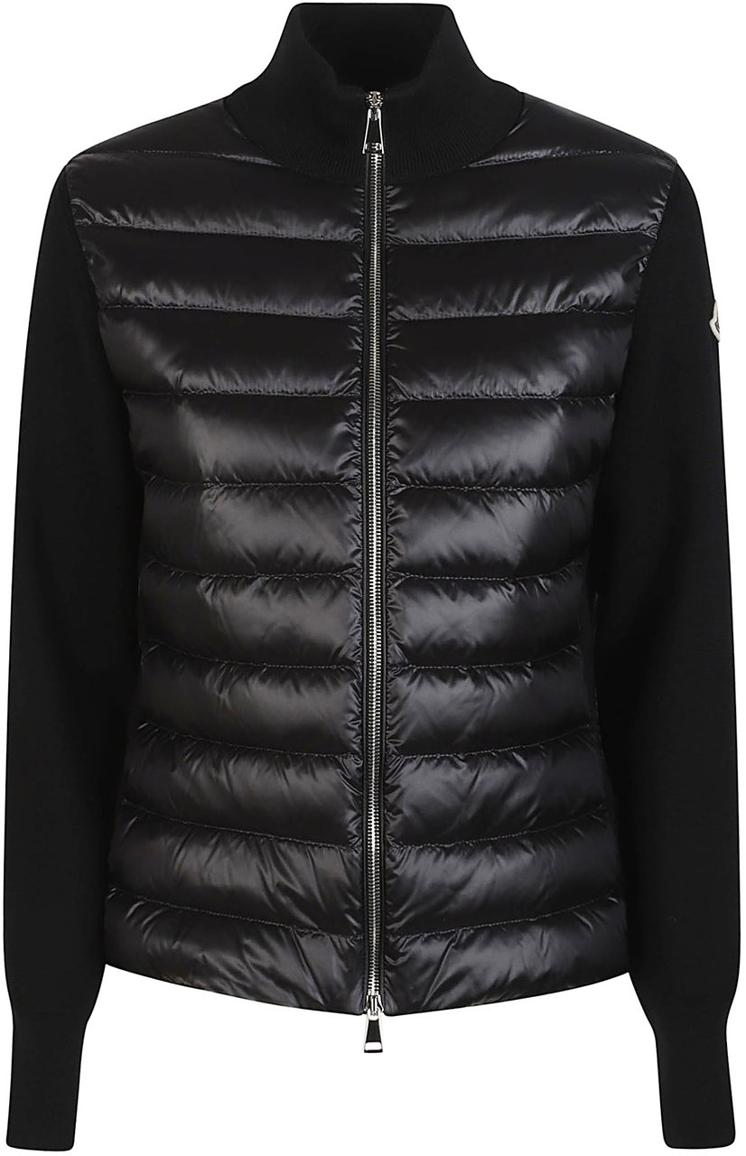 Moncler Tricot Cardigan Black Zwart