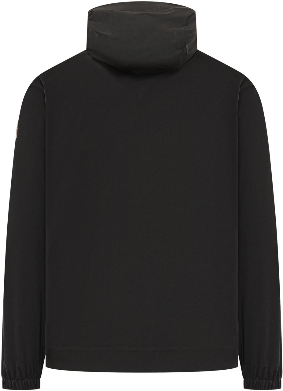 Moncler Giacca Shipton con Cappuccio e Zip Zwart