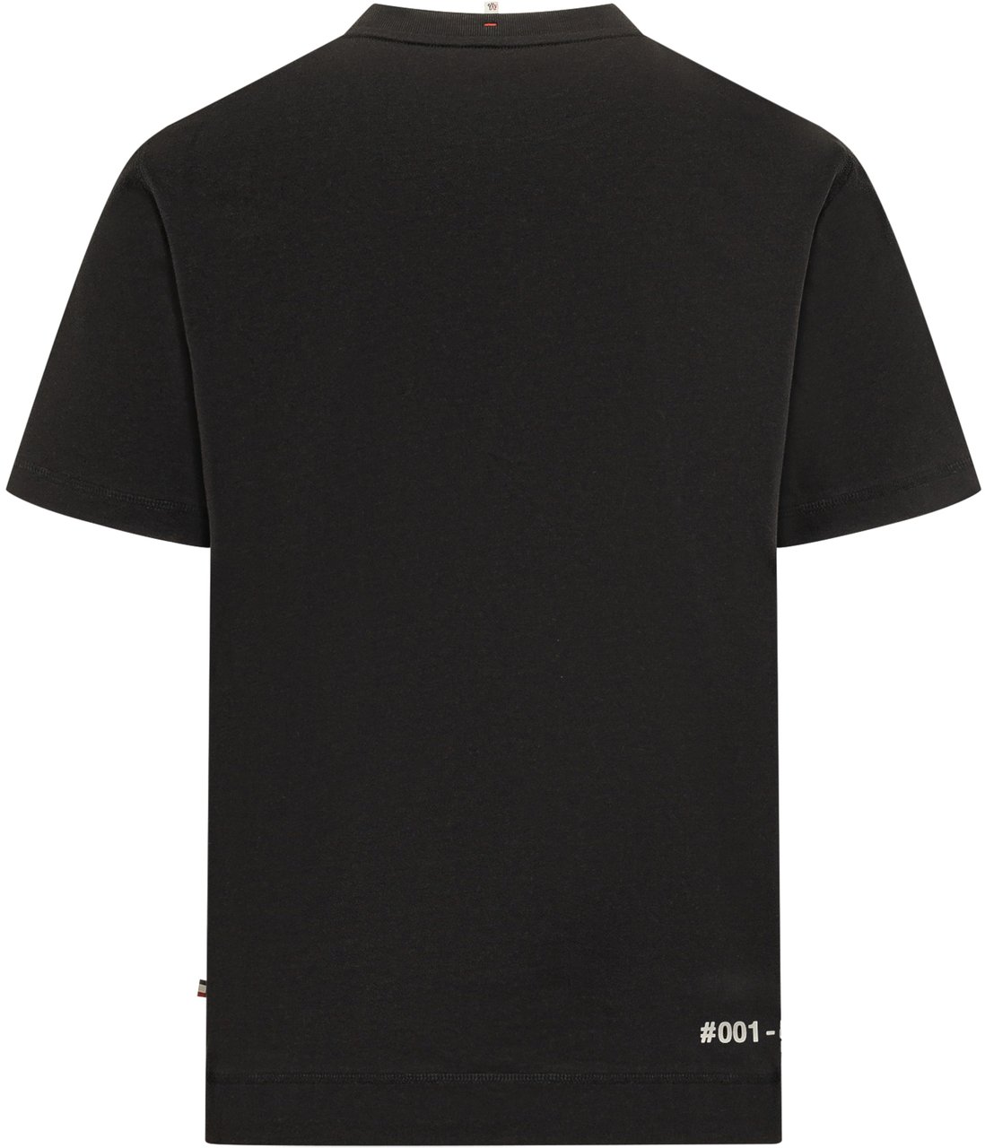 Moncler T-Shirts And Polos Black Zwart