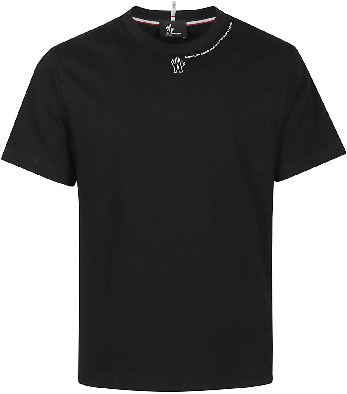 Moncler Logo T-shirt Black Zwart