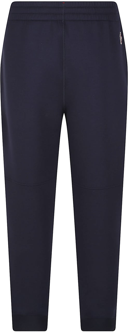 Moncler Logo Sweat Pant Blue Blauw