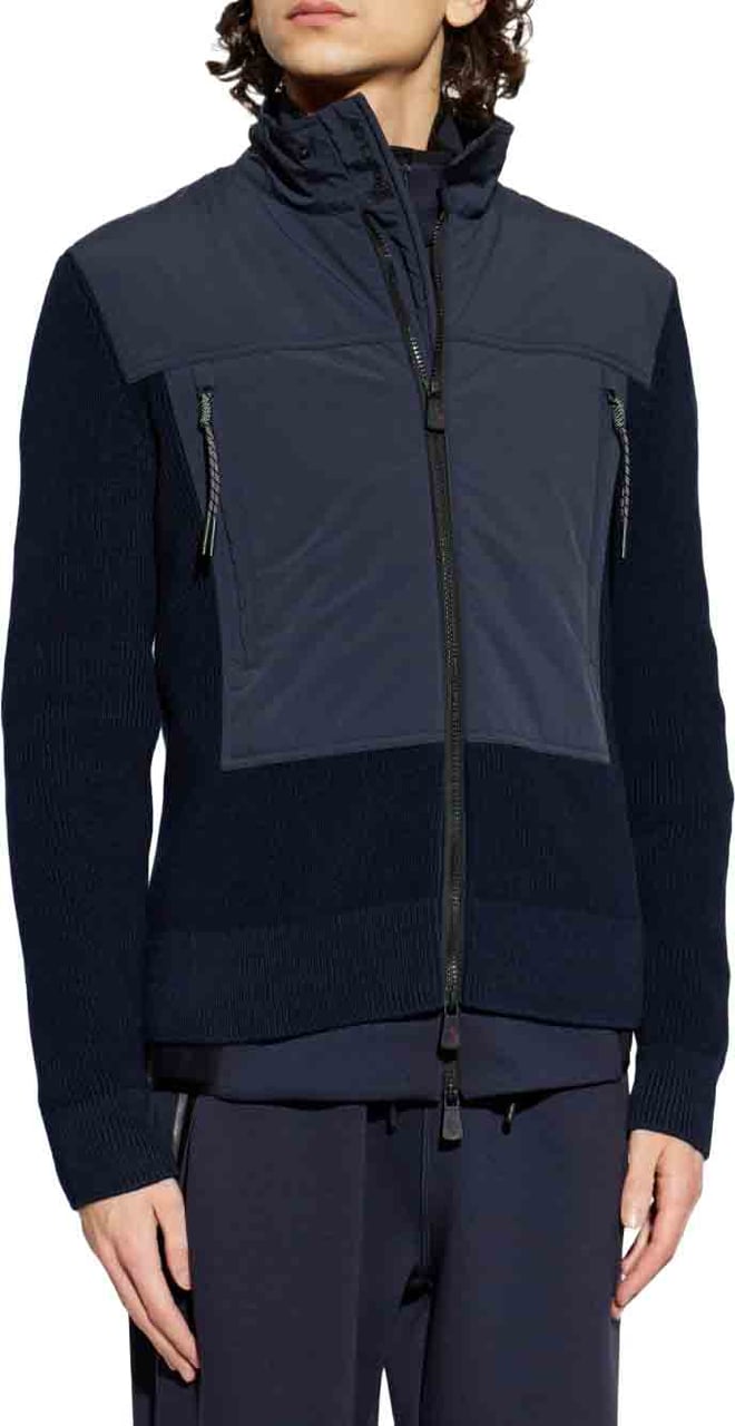 Moncler Sweaters Navy
