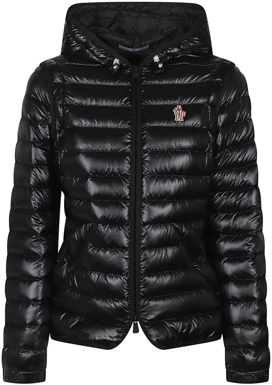 Moncler Karuras 2 In 1 Down Jacket Black Zwart
