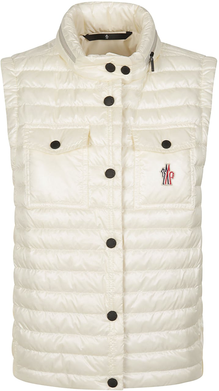 Moncler Gumiane Down Vest White Wit