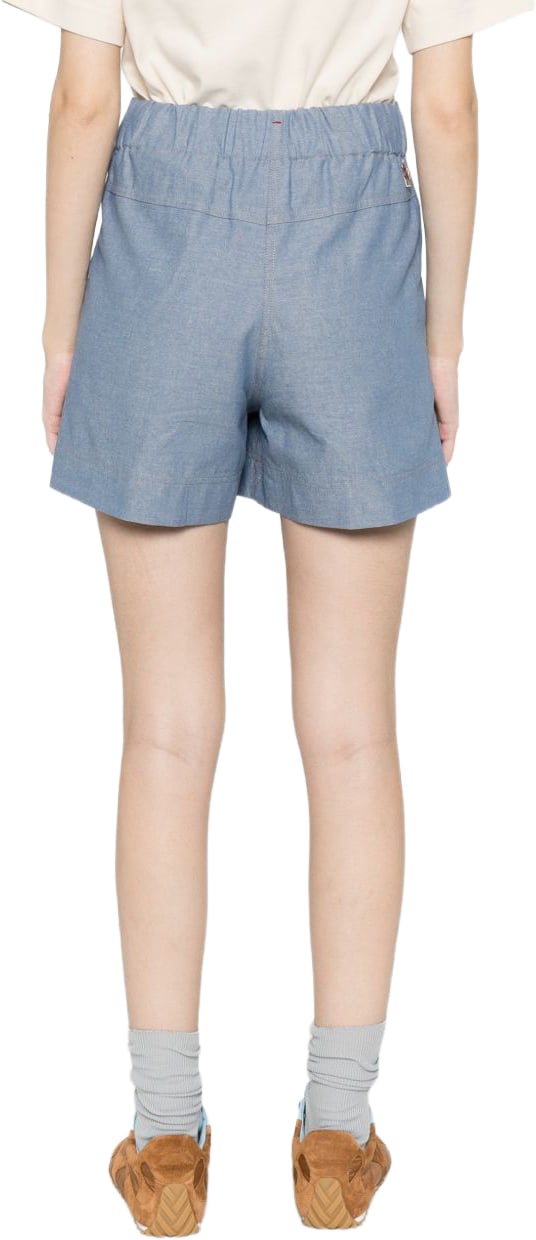 Moncler Shorts Blue Blauw