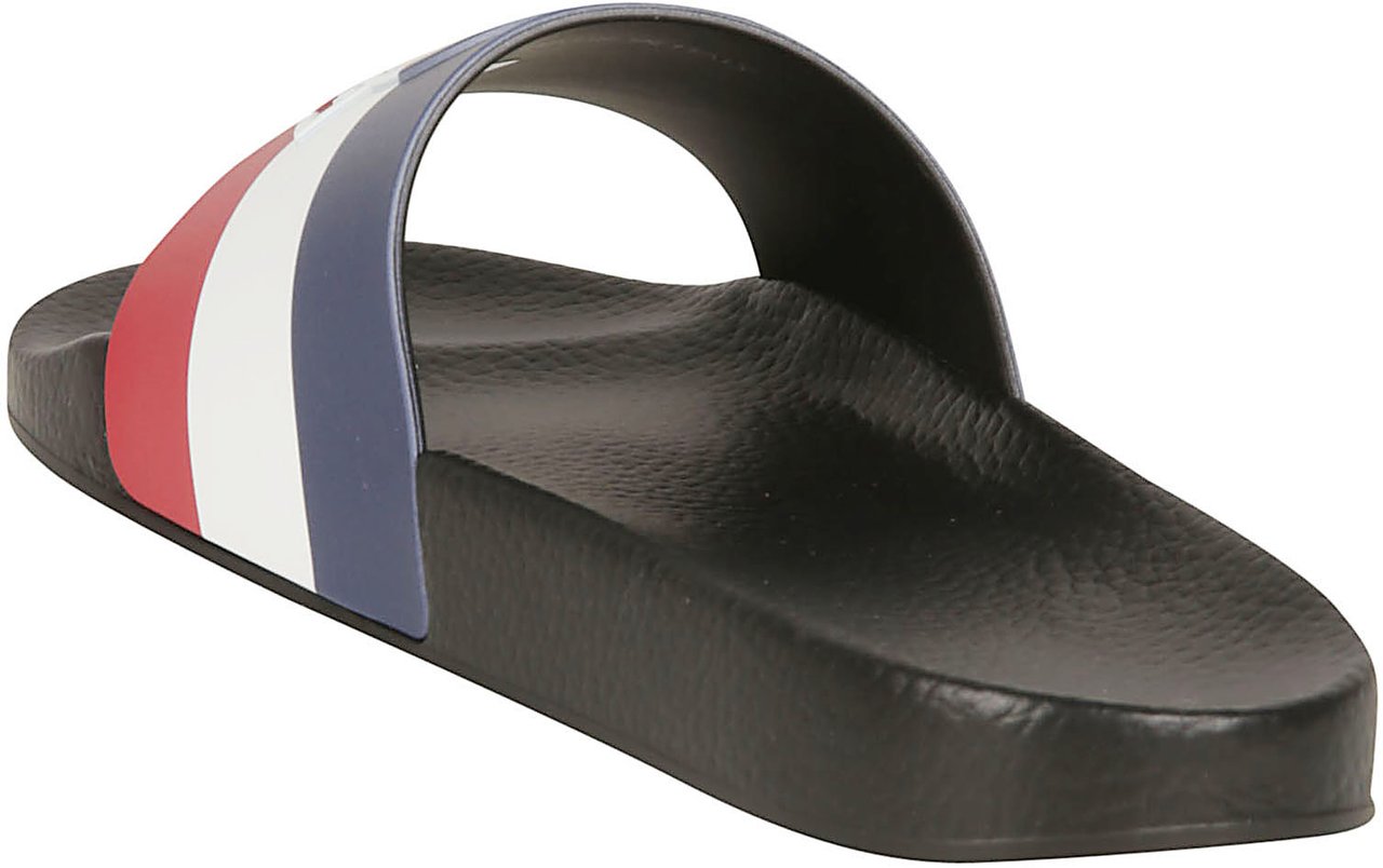 Moncler Basile Slides Black Zwart
