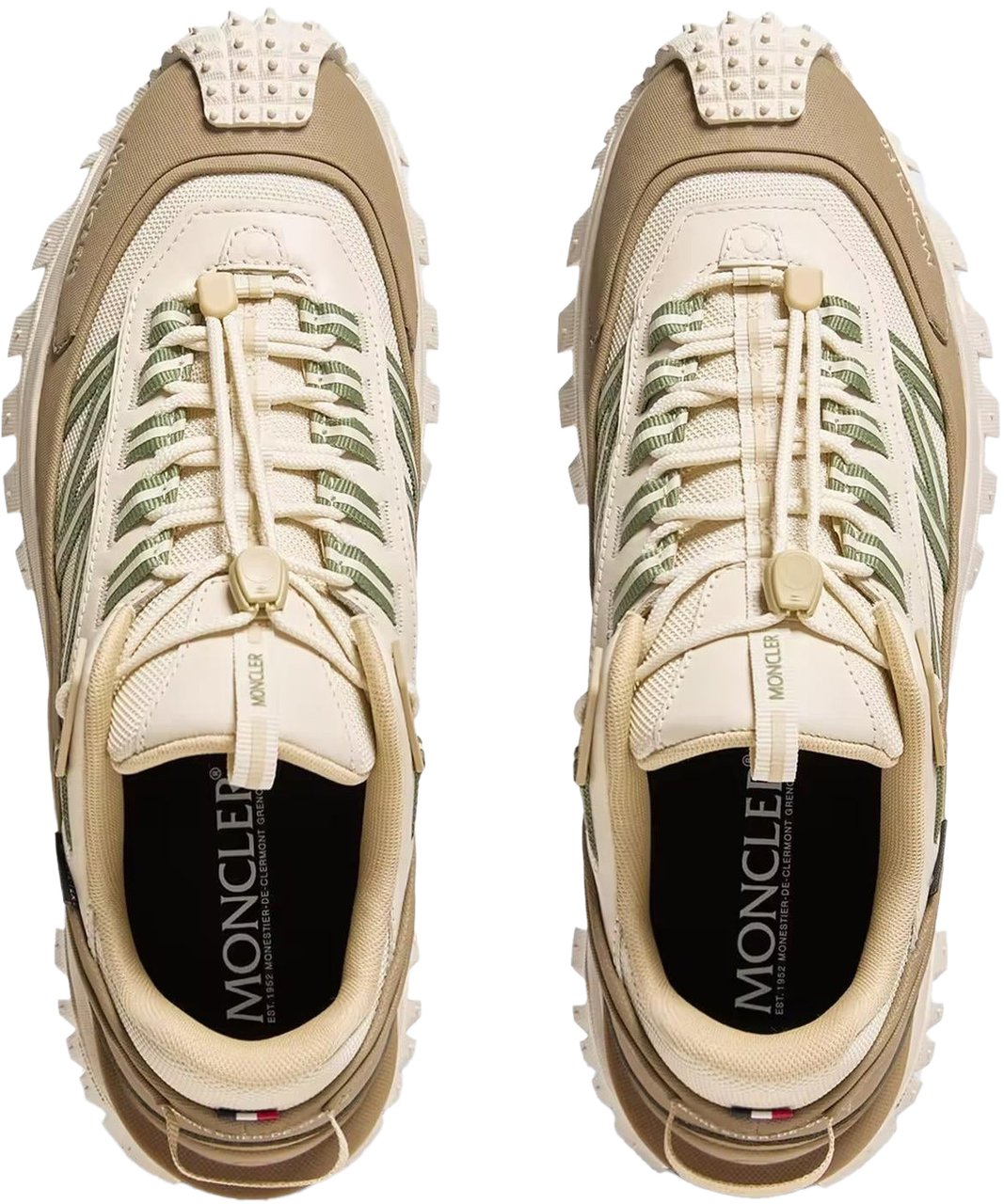 Moncler Heren Trailgrip Gtx Low Top Sneakers Beige