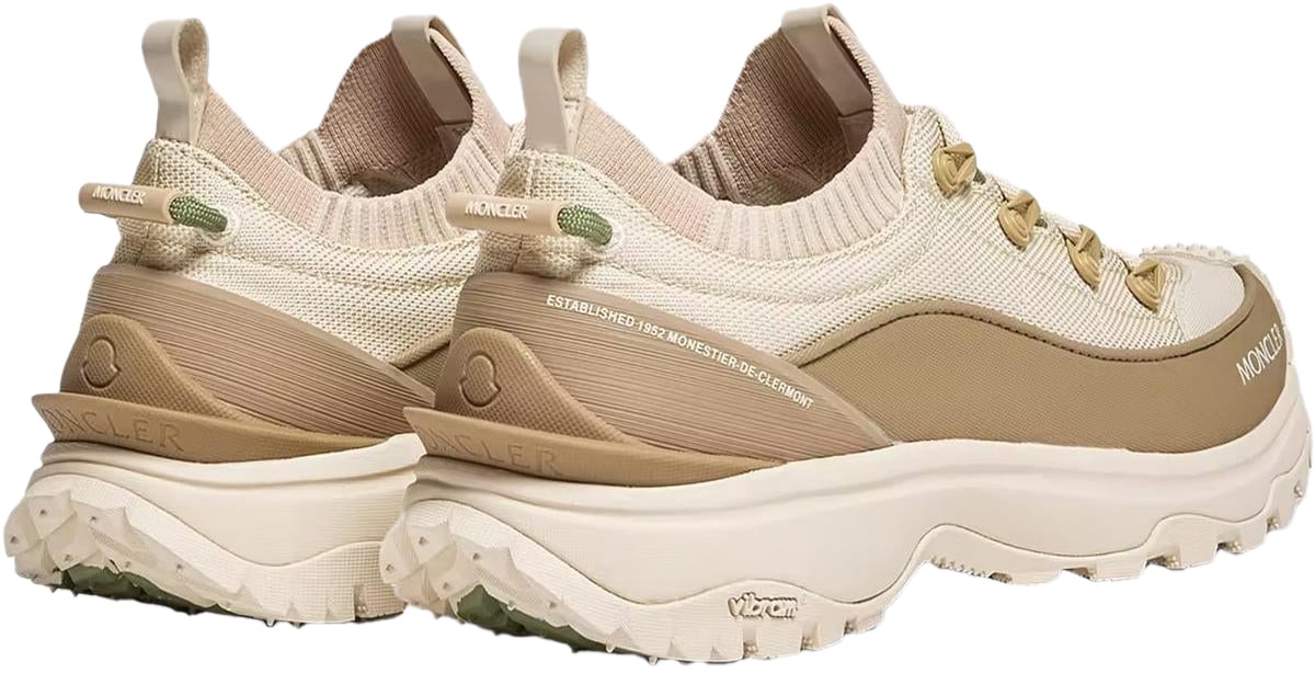 Moncler Heren Trailgrip Lite3 Low Top Sneake Beige