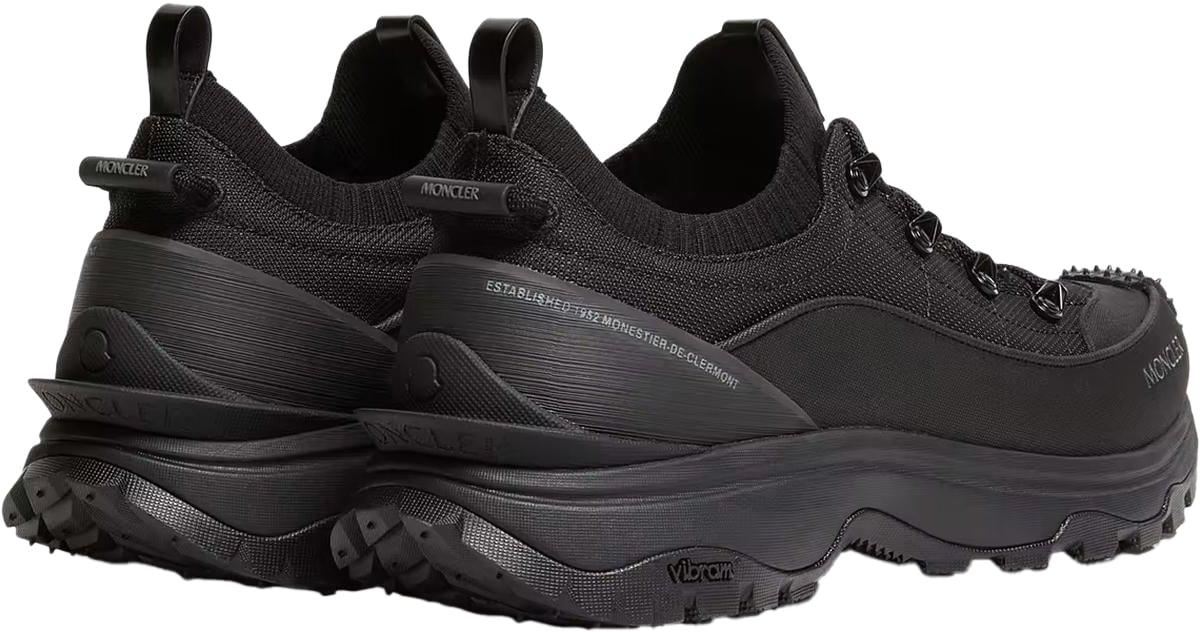 Moncler Heren Trailgrip Lite3 Low Top Sneake Zwart