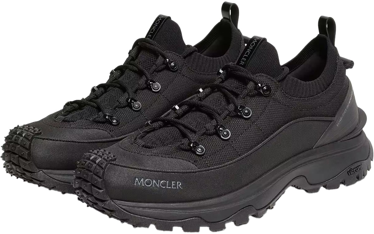 Moncler Heren Trailgrip Lite3 Low Top Sneake Zwart
