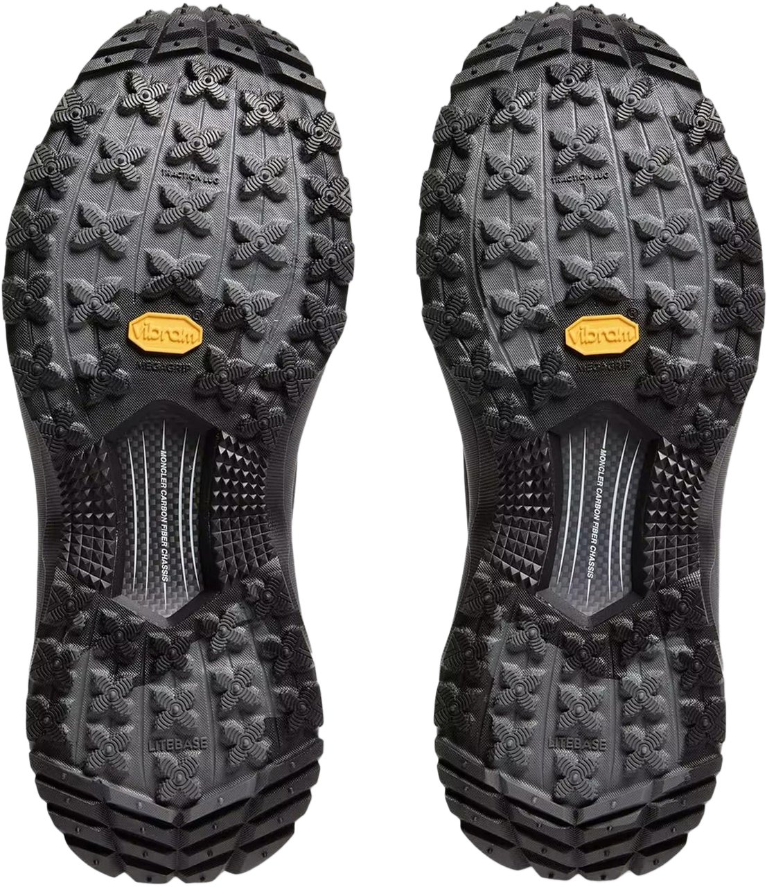 Moncler Heren Trailgrip Lite3 Low Top Sneake Zwart