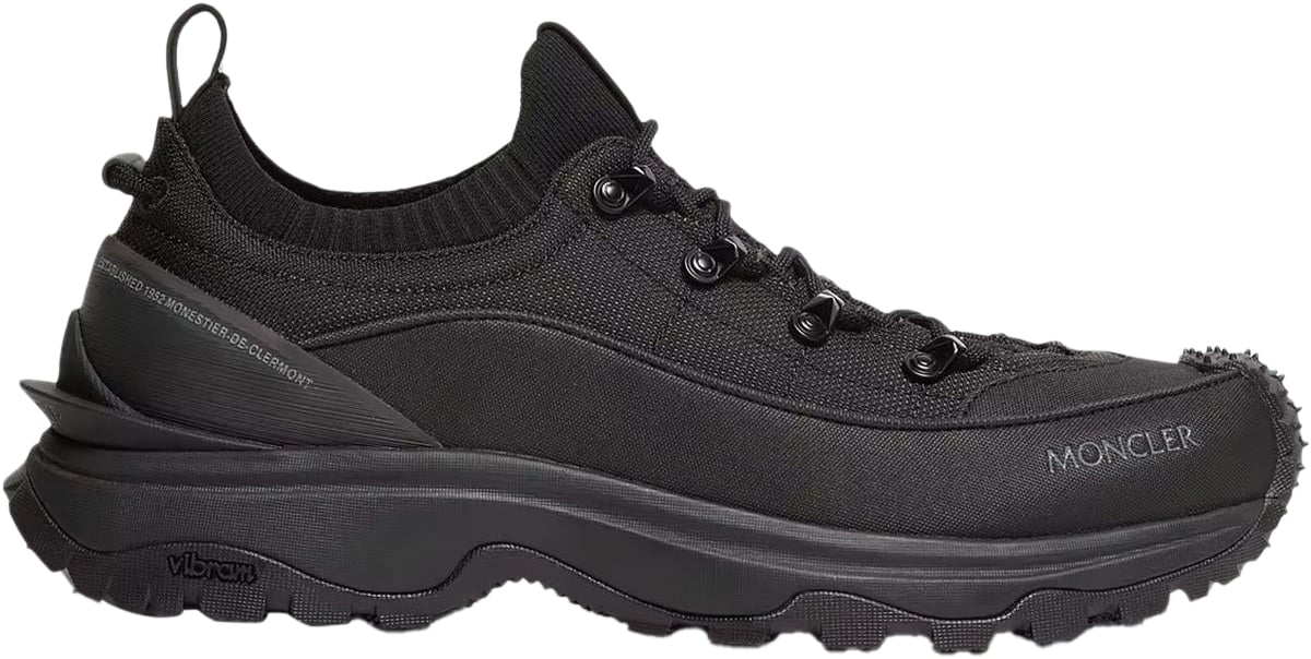 Moncler Heren Trailgrip Lite3 Low Top Sneake Zwart