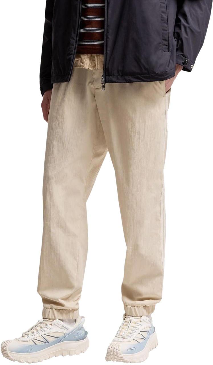 Moncler Heren Trailgrip Sneaker Wit/Blauw Blauw