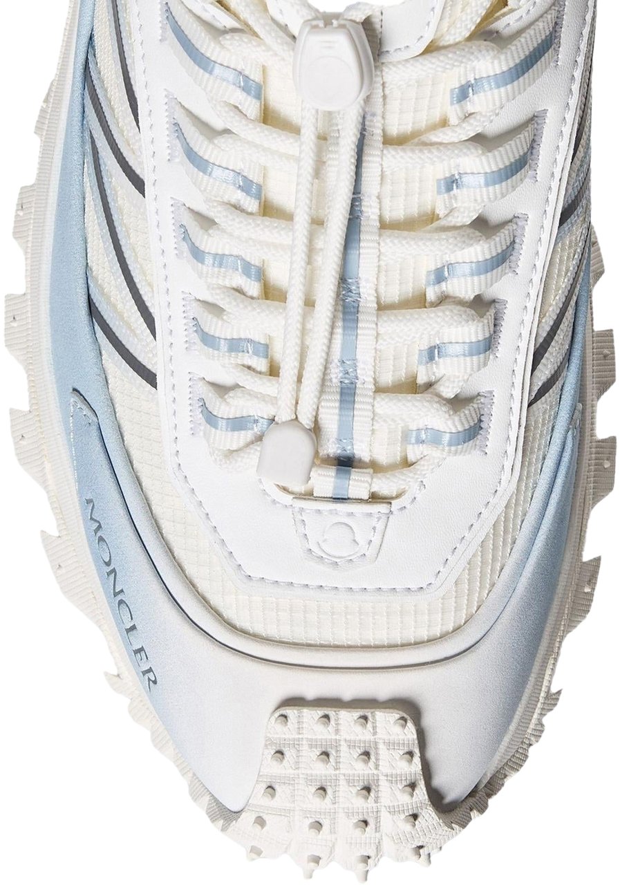 Moncler Heren Trailgrip Sneaker Wit/Blauw Blauw