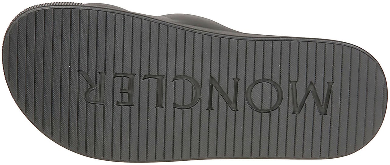 Moncler Altive Slides Black Zwart