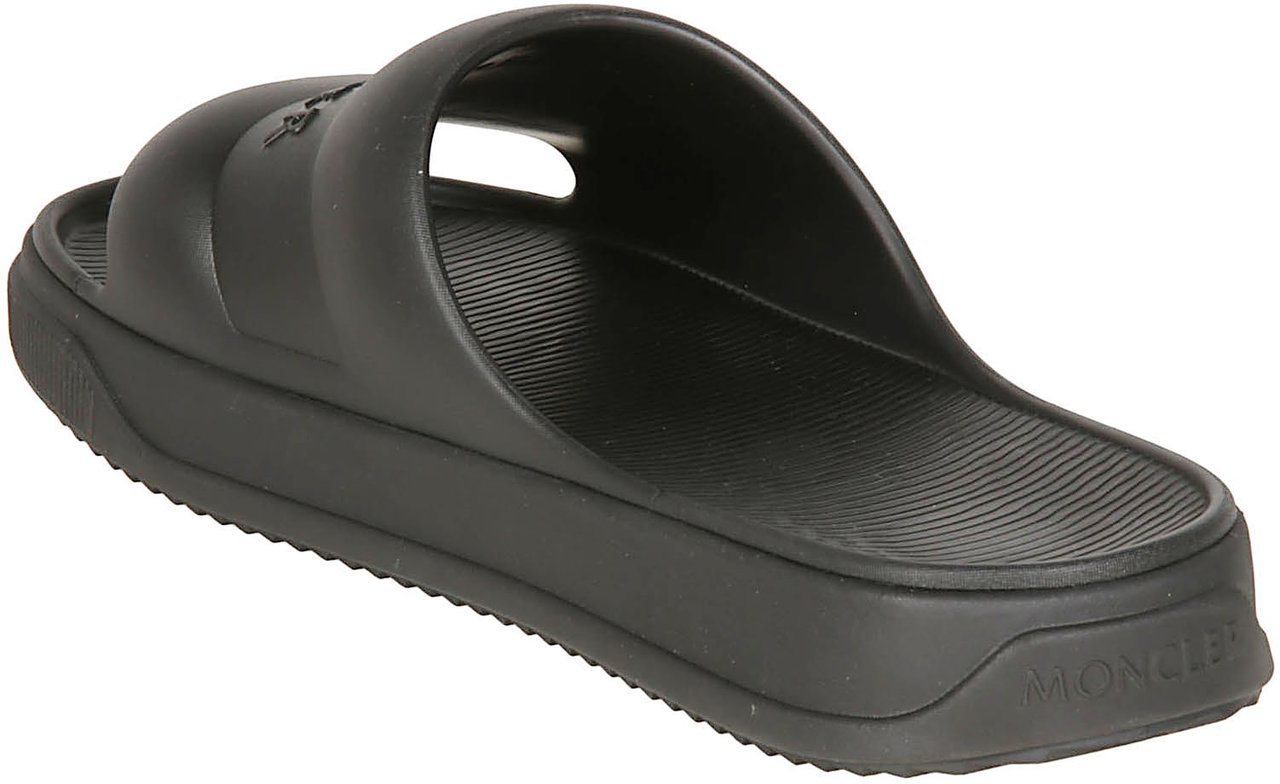 Moncler Altive Slides Black Zwart