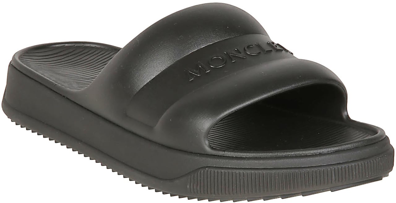Moncler Altive Slides Black Zwart